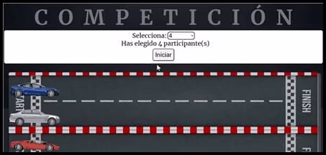 imagen juego carreras